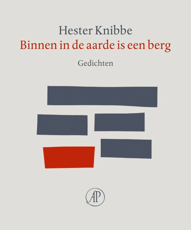 Binnen in de aarde is een berg – Hester Knibbe – boek cover