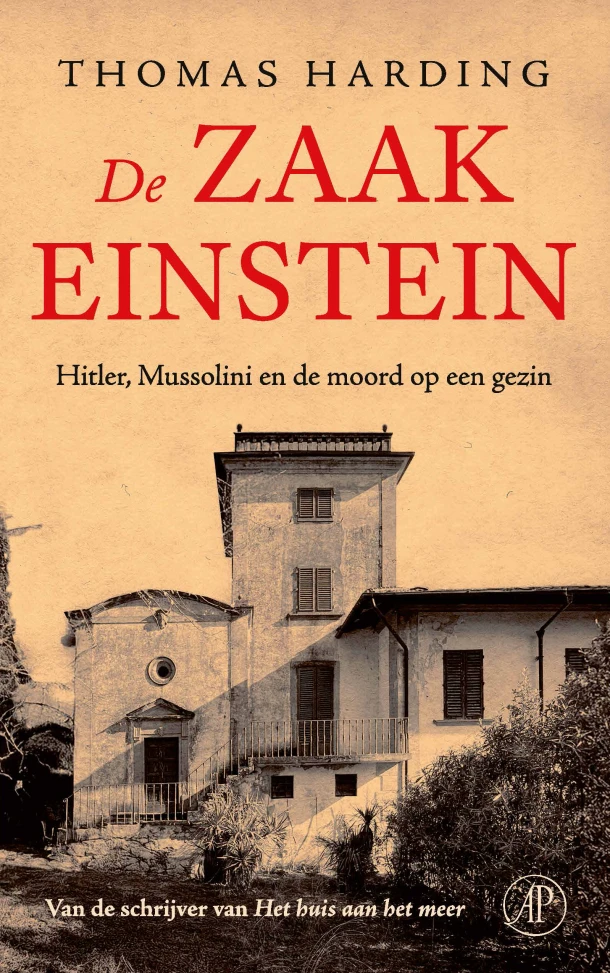De zaak Einstein – Thomas Harding – boek cover