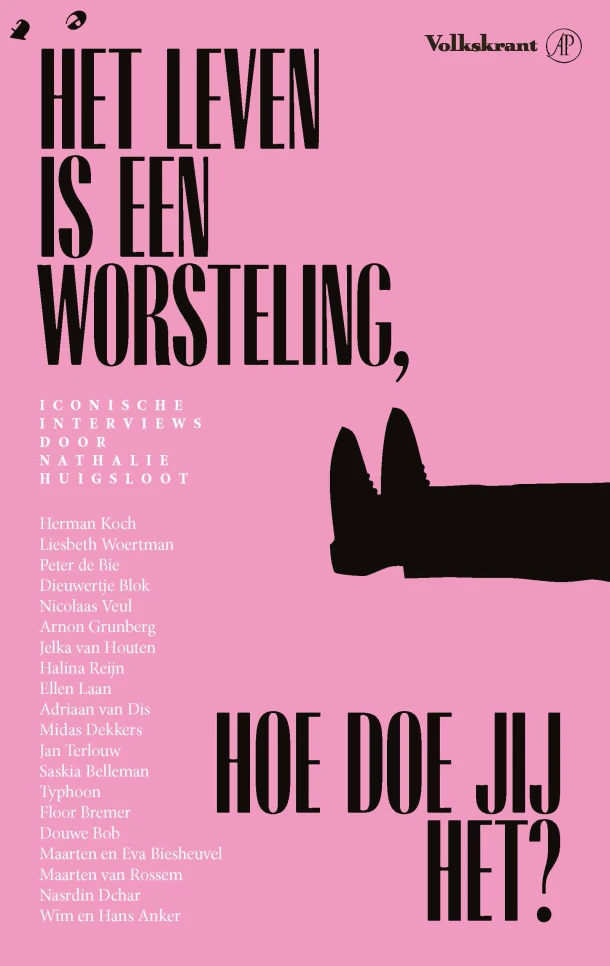 Het leven is een worsteling – Nathalie Huigsloot – boek cover