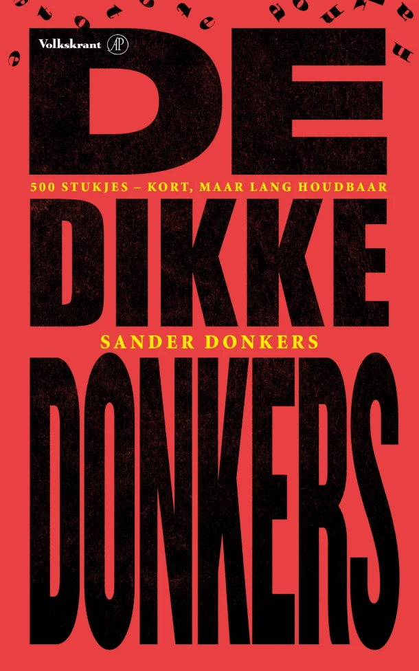 De dikke Donkers – Sander Donkers – boek cover