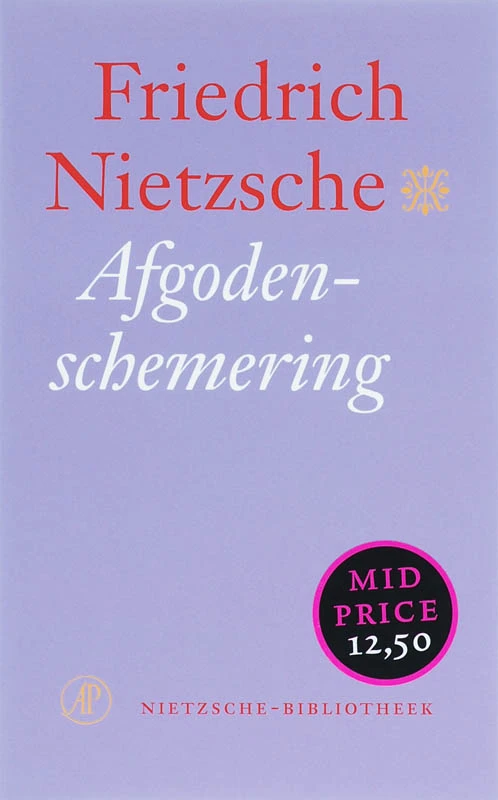 Afgodenschemering – Friedrich Nietzsche – boek cover
