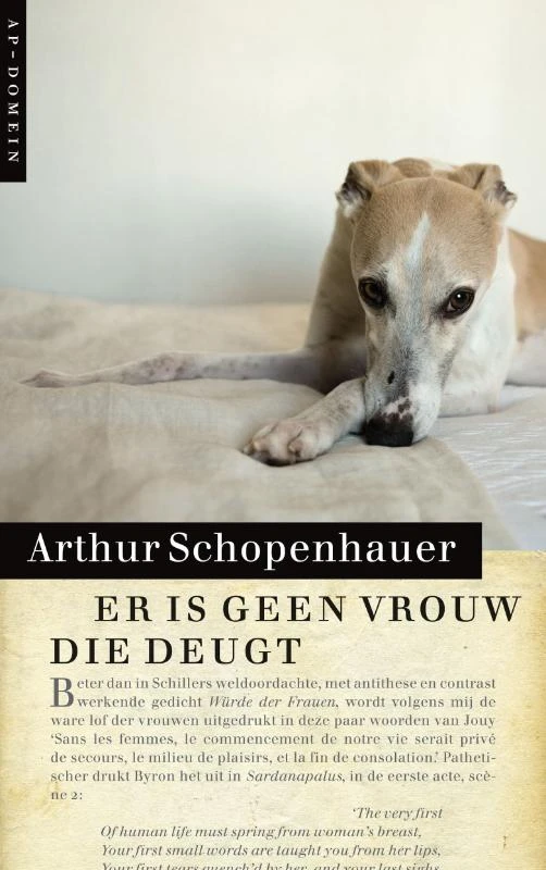 Er is geen vrouw die deugt – Arthur Schopenhauer – boek cover