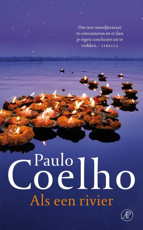 Als een rivier – Paulo Coelho – boek cover