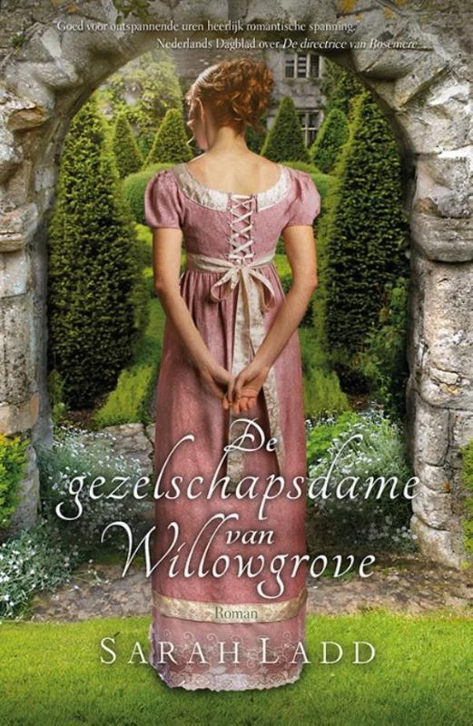 De gezelschapsdame van Willowgrove – Sarah Ladd – boek cover