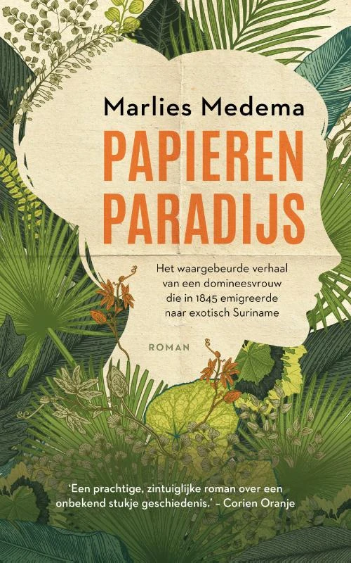 Papieren paradijs – Marlies Medema – boek cover