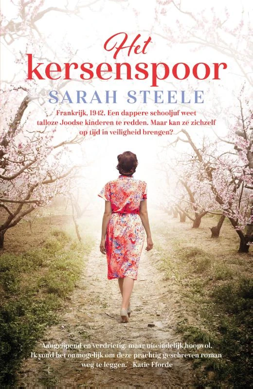 Het kersenspoor – Sarah Steele – boek cover