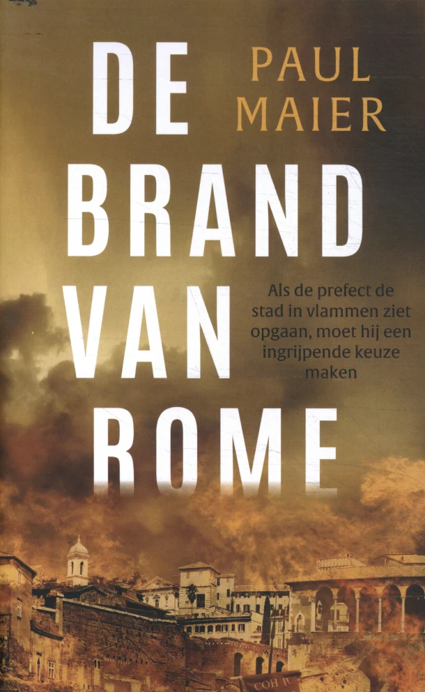 De brand van Rome – Paul Maier – boek cover