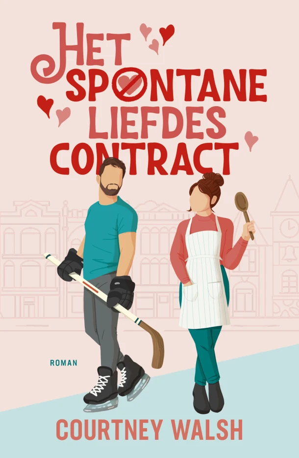 Het spontane liefdescontract – Courtney Walsh – boek cover