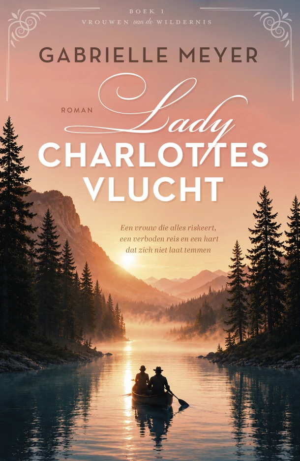 Lady Charlottes vlucht – Gabrielle Meyer – boek cover