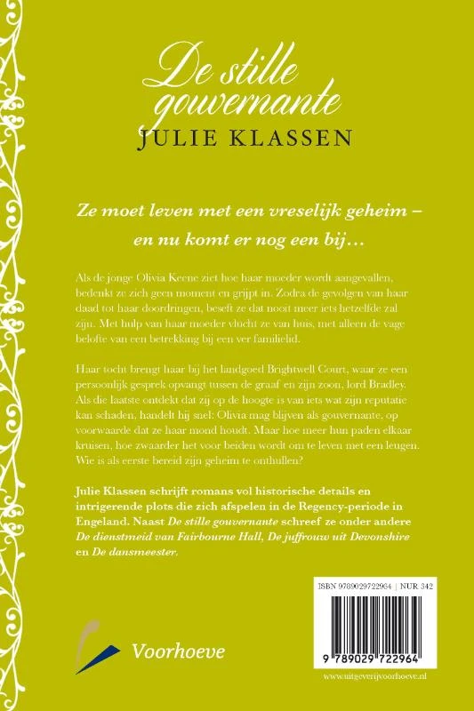 De stille gouvernante – Julie Klassen – boek cover