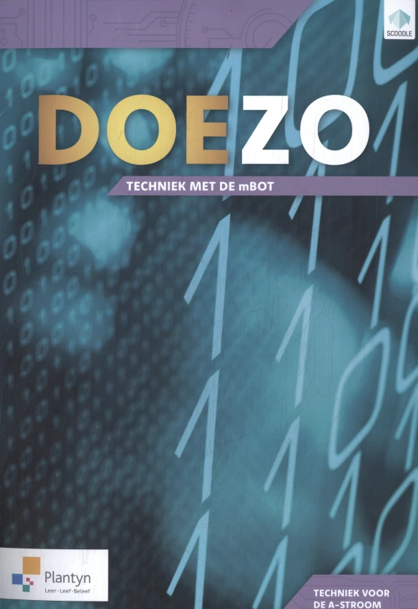 DOEZO Tecniek met de mbot – Wim Broos – boek cover