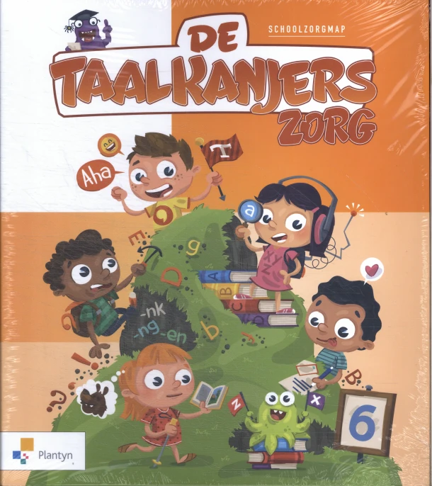 De Taalkanjers Schoolzorgmap 6 – auteurs Diverse – boek cover
