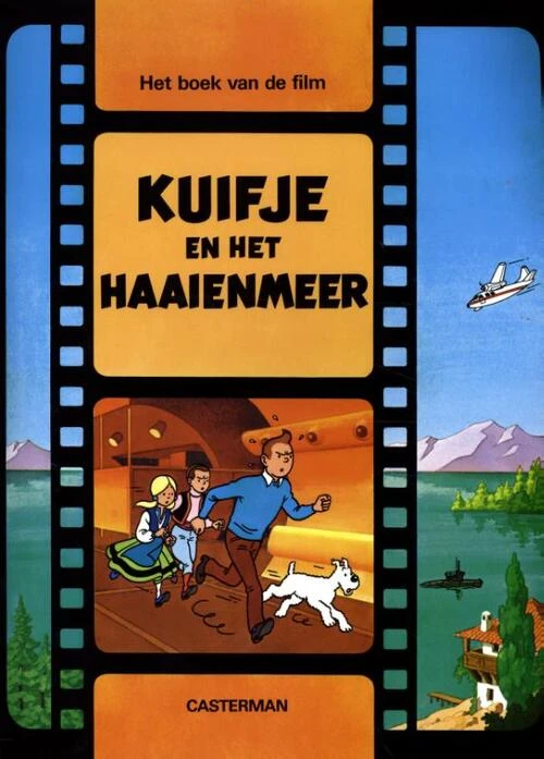 Kuifje en het haaienmeer 2 – Hergé – boek cover