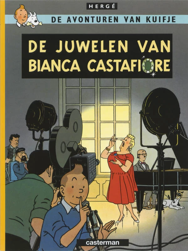 Juwelen van bianca castafiore – Hergé – boek cover