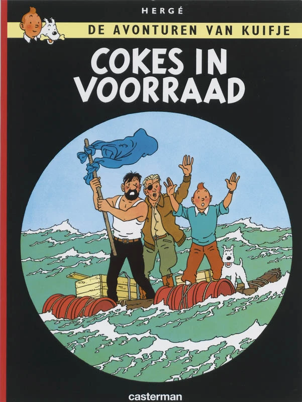 18 cokes in voorraad – Hergé – boek cover