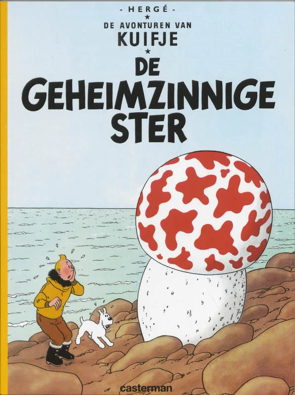 Kuifje 9 de geheimzinnige ster – Hergé – boek cover