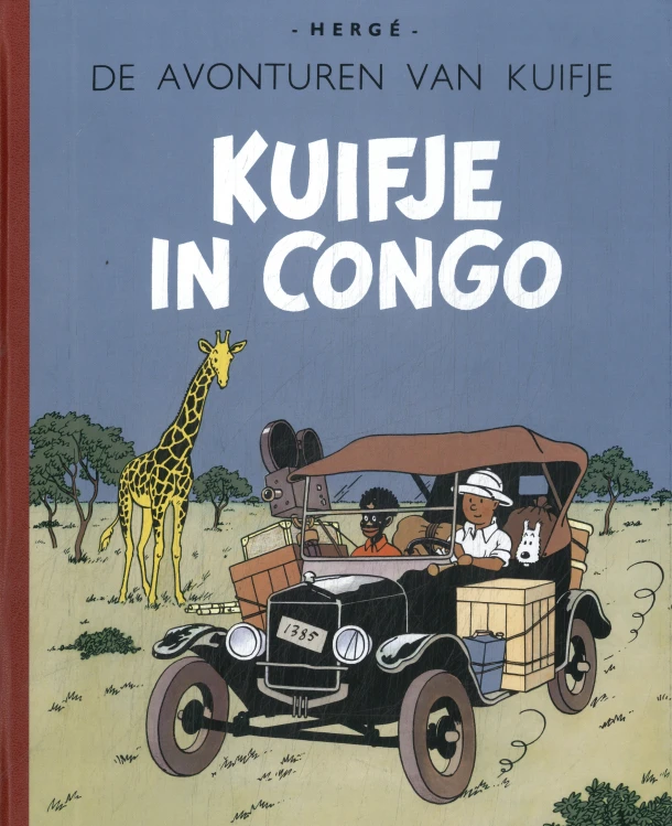 Facsimile kleur – Hergé – boek cover