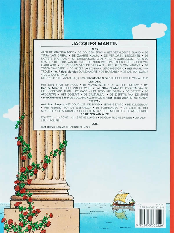 O Alexandrie – Joel Martin – boek cover