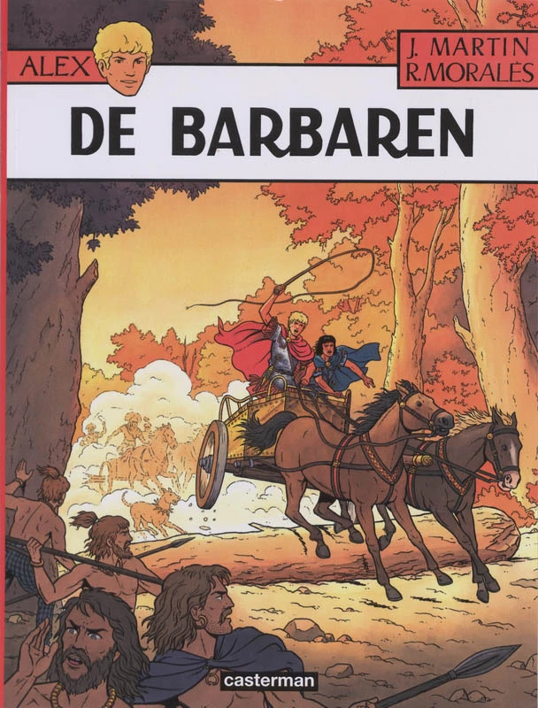 De barbaren – Joel Martin – boek cover