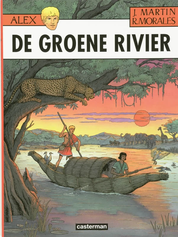 De groene rivier – Joel Martin – boek cover