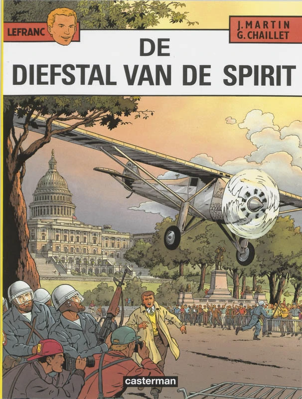 De diefstal van de spirit – Joel Martin – boek cover