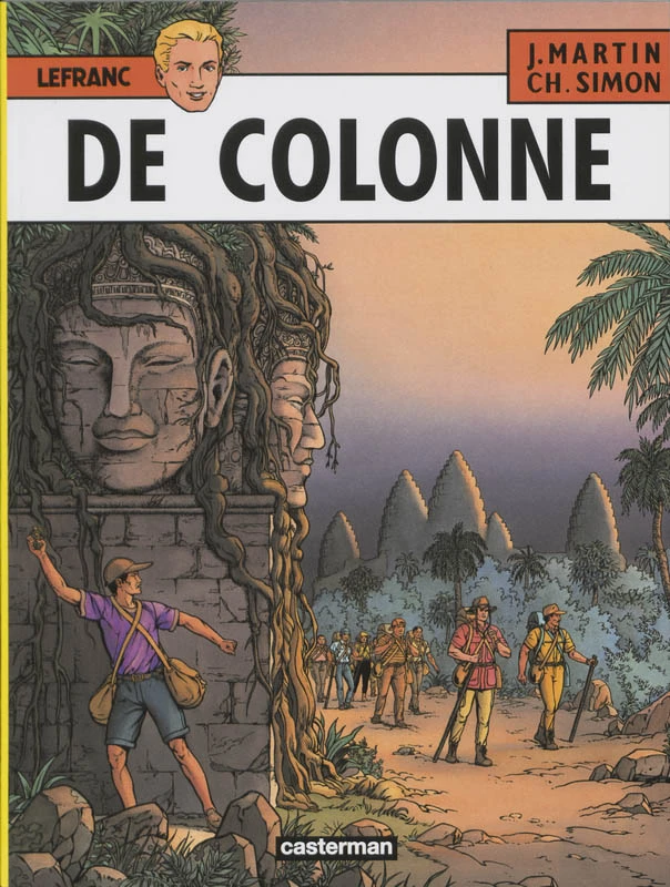 De colonne – Joel Martin – boek cover