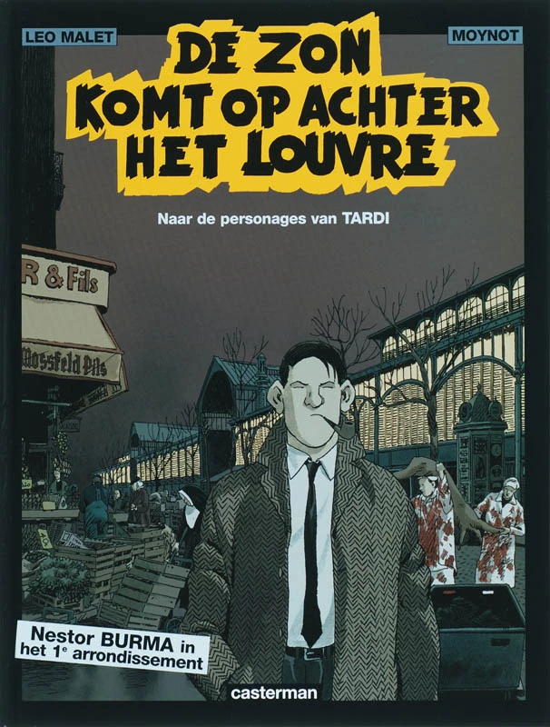 De zon komt op achter het Louvre – J. Tardi – boek cover