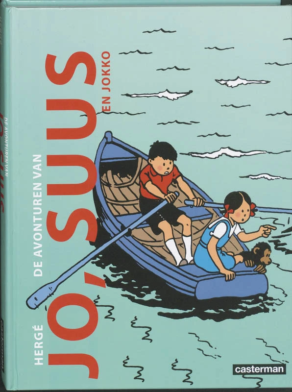 De avonturen van Jo,Suus en Jokko – H. Herge – boek cover