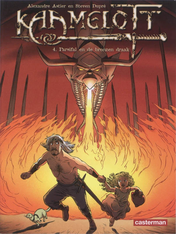 Parsival en de bronzen draak – Alexandre Astiera – boek cover