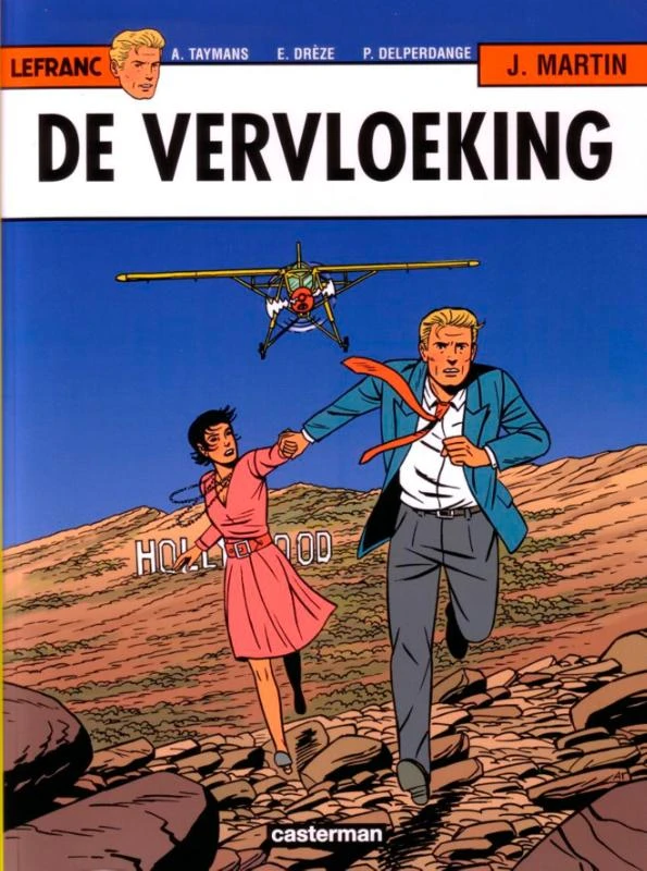 De vervloeking – Andre Taymans – boek cover