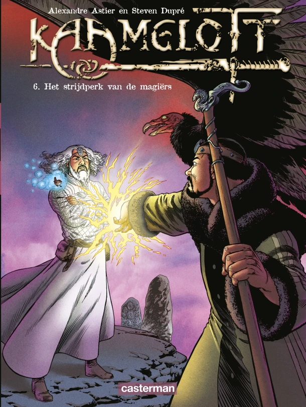 Het strijdperk van de magiërs – boek cover