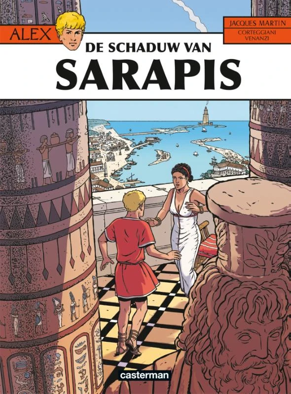 De schaduw van Sarapis – F Corteggiani – boek cover
