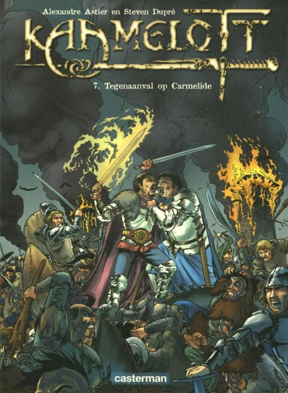 7 Tegenaanval op Carmelide – Alexandre Astier – boek cover