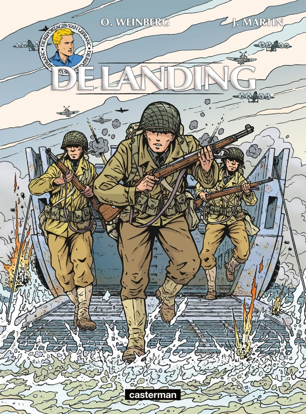De landing – Isabelle Bournier – boek cover
