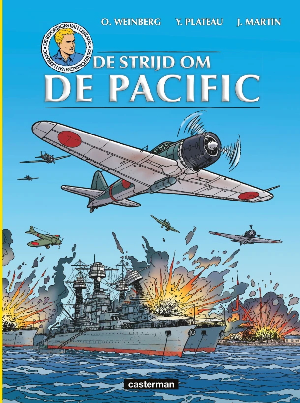 De strijd om de Pacific – Jacques Martin – boek cover