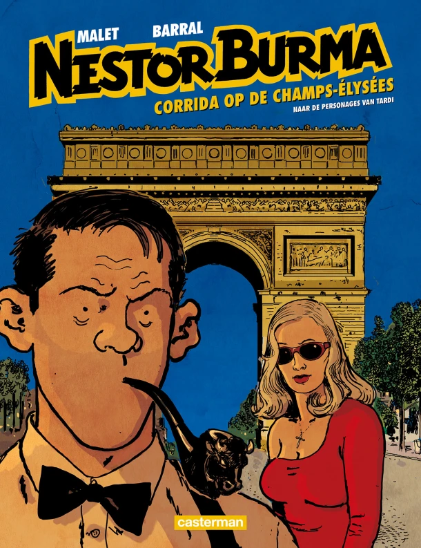 Corrida op de Champs-Elysées – Nicolas Barral – boek cover