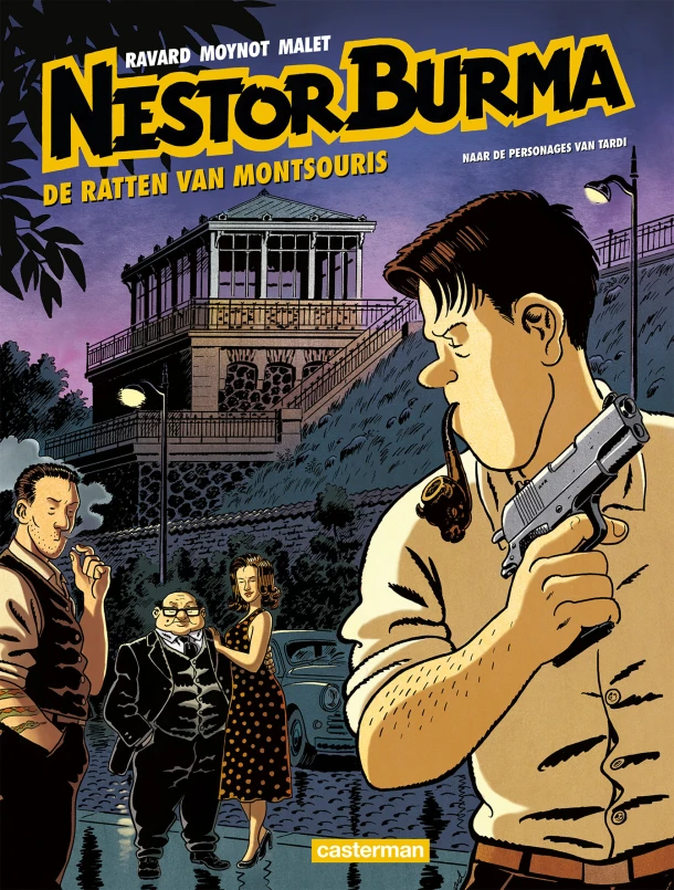 De ratten van Montsouris – Léo Malet – boek cover