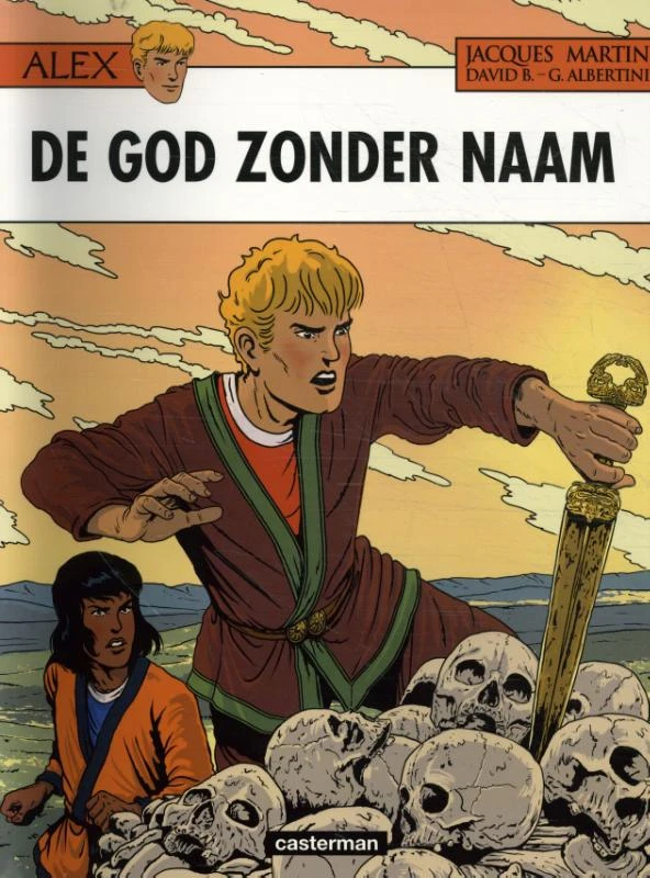 De god zonder naam – David B. – boek cover