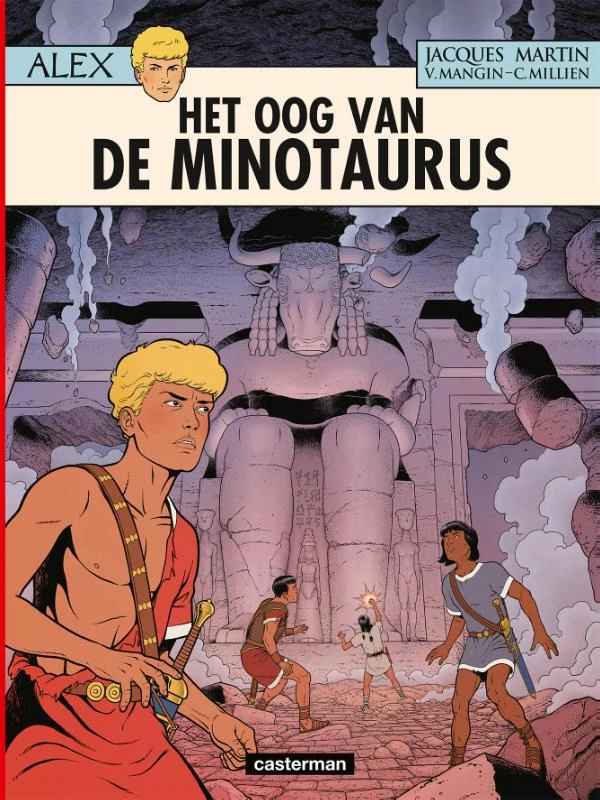 Het oog van de minotaurus – Valérie Mangin – boek cover