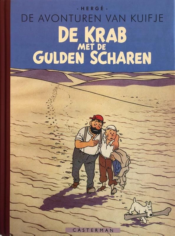 De krab met de gulden scharen - 80 jaar Haddock – Hergé – boek cover