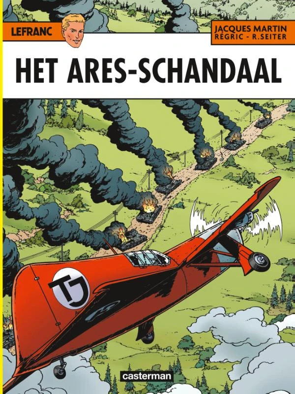 Het Ares-schandaal – Jacques Martin – boek cover