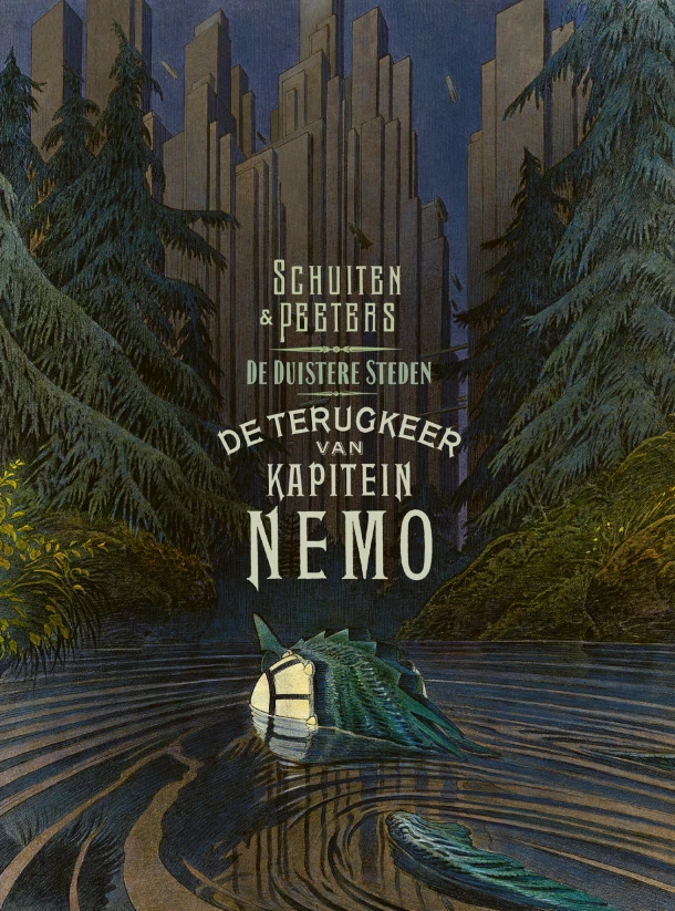 De terugkeer van kapitein Nemo – Benoît Peeters – boek cover