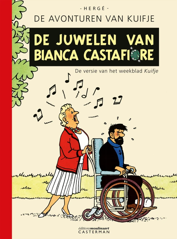 De juwelen van Bianca Castafiore – Hergé – boek cover