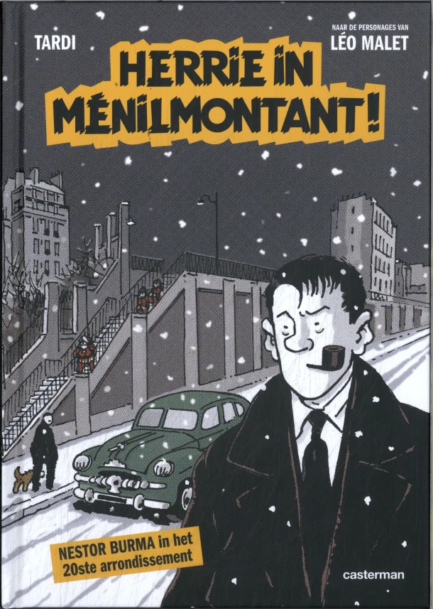 Herrie in Ménilmontant – Jacques Tardi – boek cover