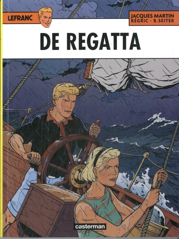 De regatta – Jacques Martin – boek cover