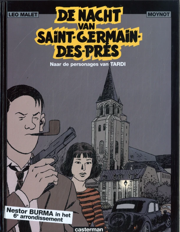 De nacht van Saint-Germaine des Pres – boek cover