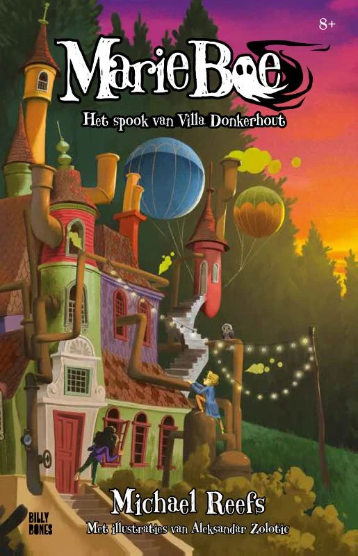 Het spook van villa Donkerhout – Michael Reefs – boek cover