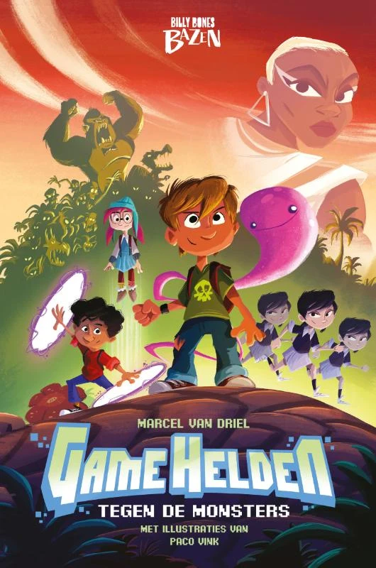 Game Helden tegen de monsters – Marcel van Driel – boek cover