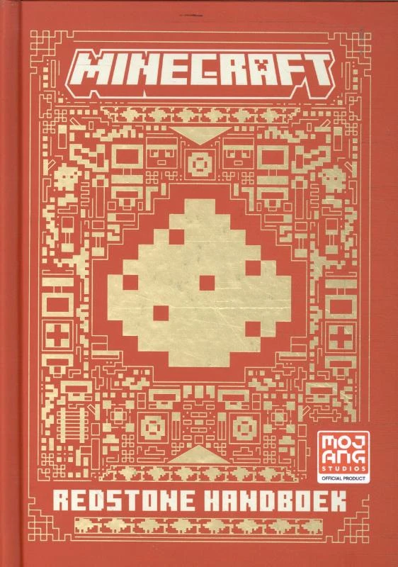 Minecraft Redstone Handboek – boek cover