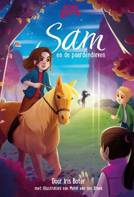 Sam en de paardendieven – Iris Boter – boek cover